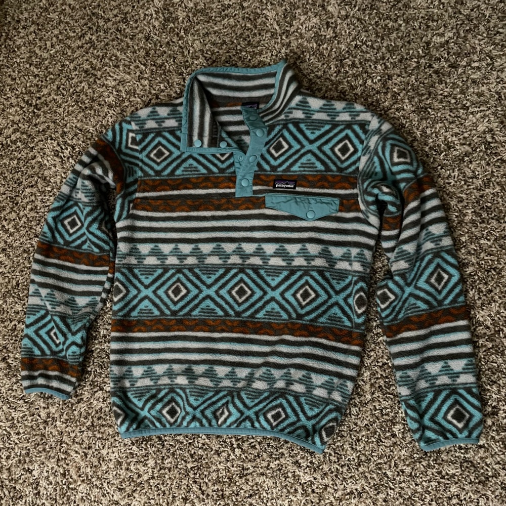 Patagonia jacket boy size 14